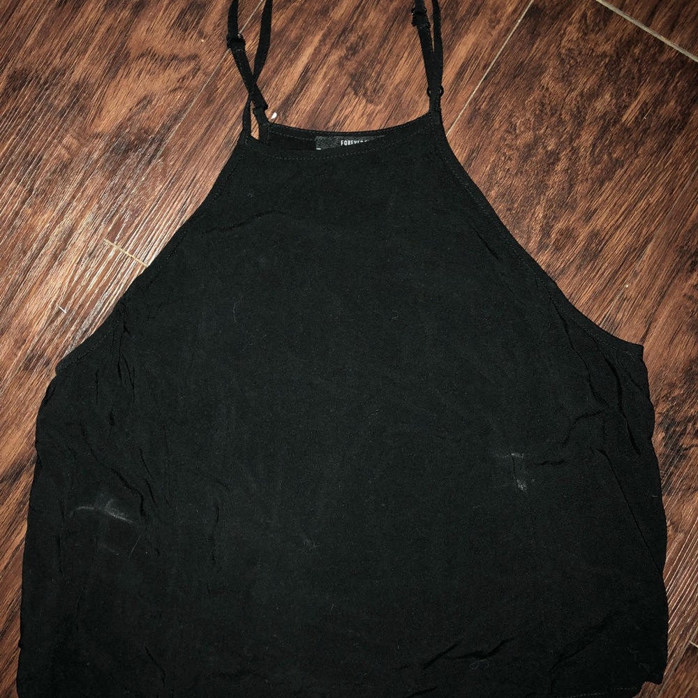 Forever 21 Black crop top